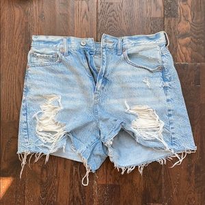American Eagle High Rise Mom Shorts